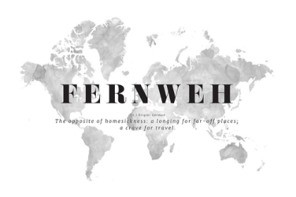 Picture of FERNWEH WORLD MAP
