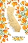 Picture of CALIFORNIA MAP WITH WATERCOLOR POPPIES