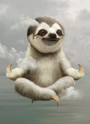 Picture of SLOTH MEDITATING