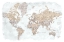 Picture of CALISTA WORLD MAP IN SPANISH