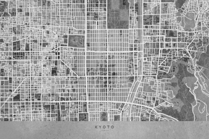 Picture of GRAY MAP OF KYOTO