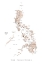Picture of TAUPE WATERCOLOR MAP OF PHILIPPINES