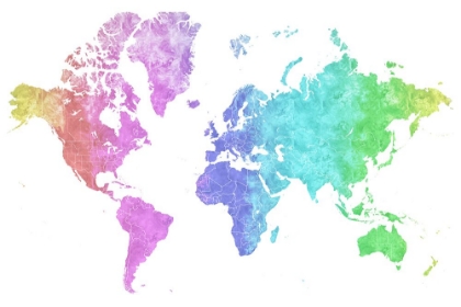 Picture of JUDE WATERCOLOR WORLD MAP
