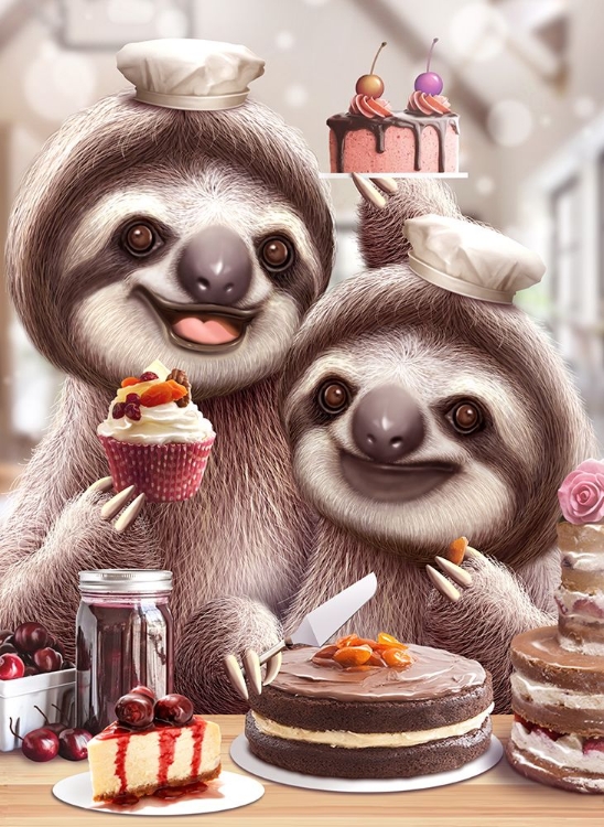 Picture of SLOTH BAKING CAKES