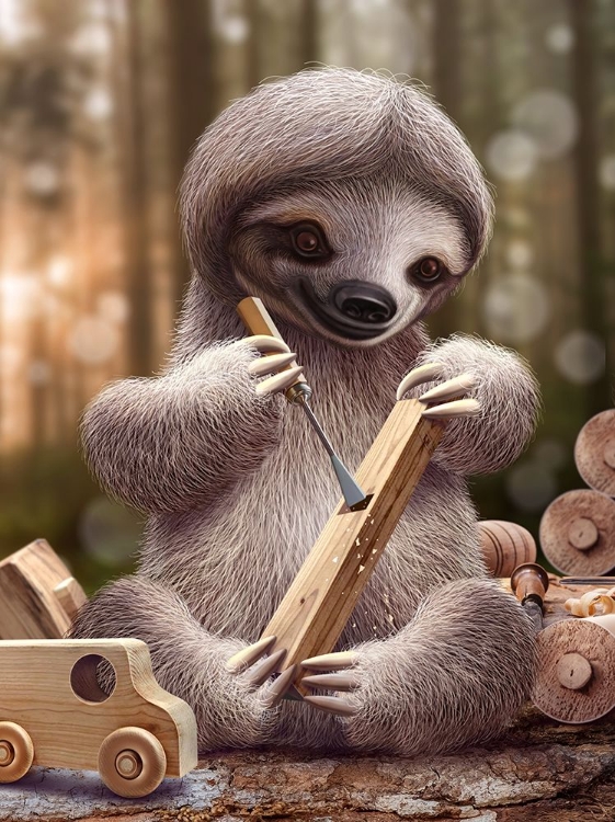 Picture of SLOTH THE TOY MAKER