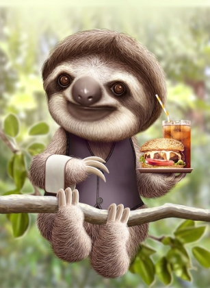 Picture of SLOTH ONTREE DELIVERY
