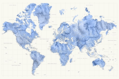 Picture of PARLAN HIGH DETAIL WORLD MAP