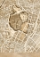 Picture of SEPIA MAP OF TOKYO