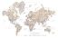Picture of WANDERLUST WORLD MAP IN SPANISH