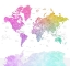 Picture of LEO WORLD MAP WITH COUNTRIES