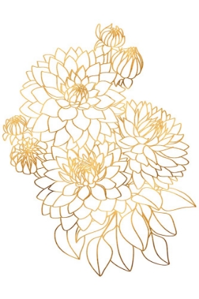 Picture of PACEY BOUQUET IN GOLD