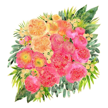 Picture of REKHA COLORFUL WATERCOLOR BOUQUET