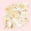 Picture of FOREVER REKHA FLORAL BOUQUET IN GOLD AND PINK