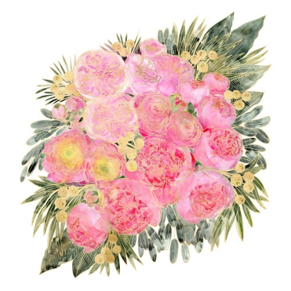 Picture of REKHA FLORAL BOUQUET IN LIGHT PINK