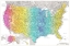 Picture of HIGHLY DETAILED MAP OF THE UNITED STATES, JUDE