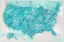 Picture of HIGHLY DETAILED MAP OF THE UNITED STATES, HARRIET