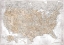 Picture of HIGHLY DETAILED MAP OF THE UNITED STATES, KACIA