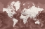 Picture of DETAILED WORLD MAP WITH CITIES, HIKMAT