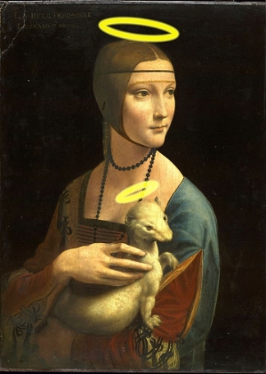 Picture of LADY WITH A HALO