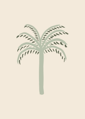 Picture of PALM BEIGE AND GREEN