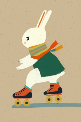 Picture of INLINE SKATING BUNNY