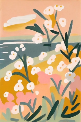 Picture of FLOWERS BY THE SEA