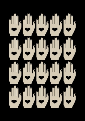 Picture of RETRO HANDS BLACK