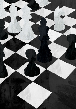 Picture of CHESS BLACK AND WHITE