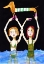 Picture of SWIMMING GIRLS WITH SAUSAGE DOG