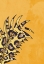 Picture of YELLOW LEOPARD PRINT PALM LEAF