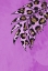 Picture of PINK LEOPARD PRINT PALM LEAF
