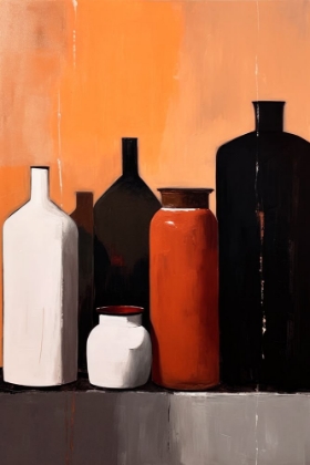 Picture of STILL LIFE WITH BIG BOTTLES