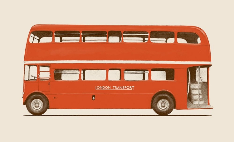 Picture of RED ENGLISH BUS