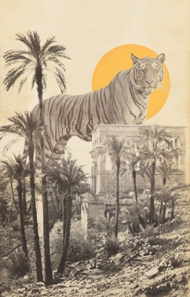 Picture of GIANT TIGER IN RUINS