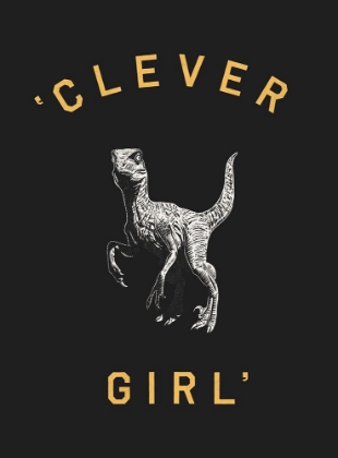 Picture of CLEVER GIRL   DARK PRINT