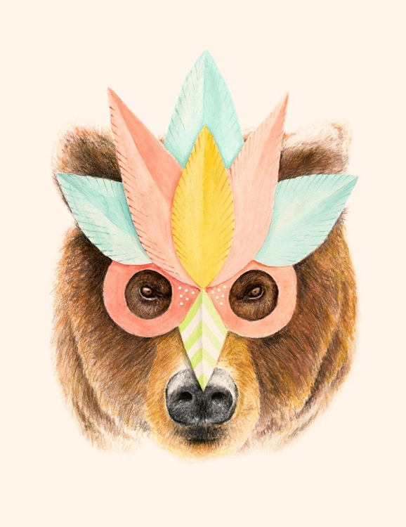 Picture of BEAR PAPER MASK