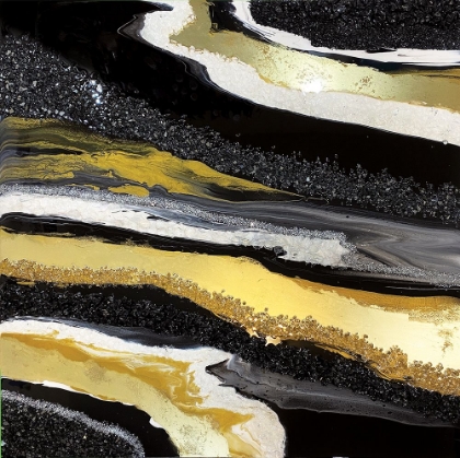 Picture of BLACK AND GOLD AGATE