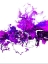 Picture of PURPLE COLORFUL WHITE WAVE