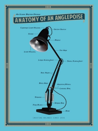 Picture of ANATOMY OF AN ANGLEPOISE