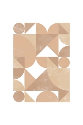 Picture of BEIGE GEOMETRIC ART