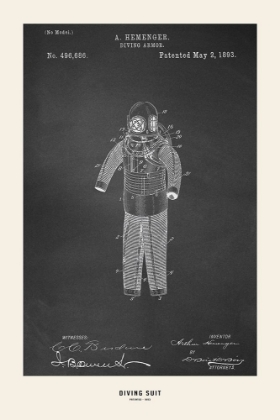 Picture of DIVING SUIT   PATENTED 1893