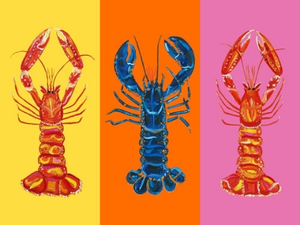 Picture of LOBSTER LANGOUSTINES POP ART 3