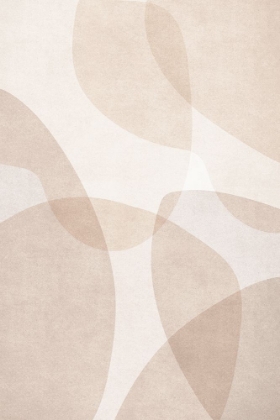 Picture of ABSTRACT BEIGE GEOMETRIC ART