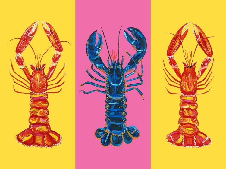 Picture of LOBSTER LANGOUSTINES POP ART 2