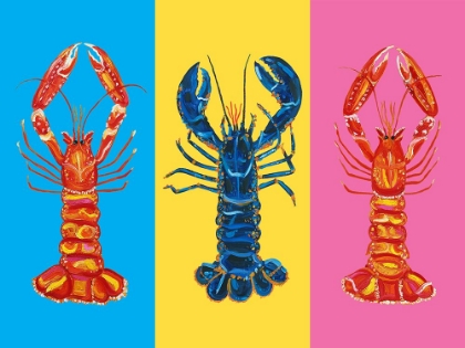 Picture of LOBSTER LANGOUSTINES POP ART