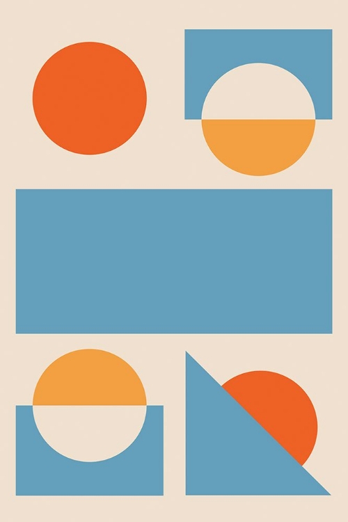 Picture of BRIGHT MINIMAL SHAPES SERIES #2