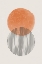 Picture of ORANGE WATERCOLOR SHAPES SERIES #3