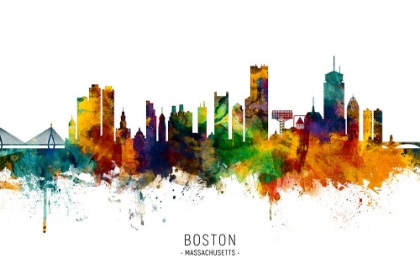 Picture of BOSTON MASSACHUSETTS SKYLINE