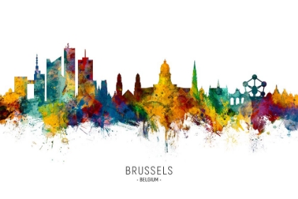 Picture of BRUSSELS BELGIUM SKYLINE