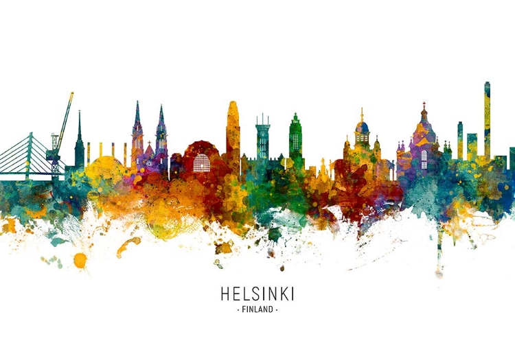 Picture of HELSINKI FINLAND SKYLINE